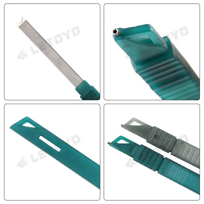 Couteau Calmar IKASHIME 130 LETOYO - Outils Pêche Calmar Correction Acier Inox Seiche Poulpe