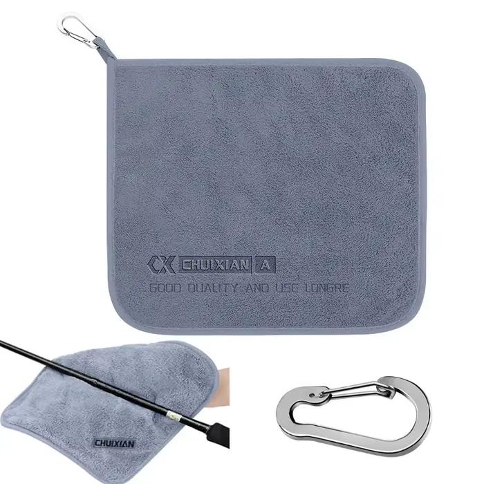 Serviette microfibre séchage rapide appâts pêche nettoyage cannes bateaux éponge absorbante pratique