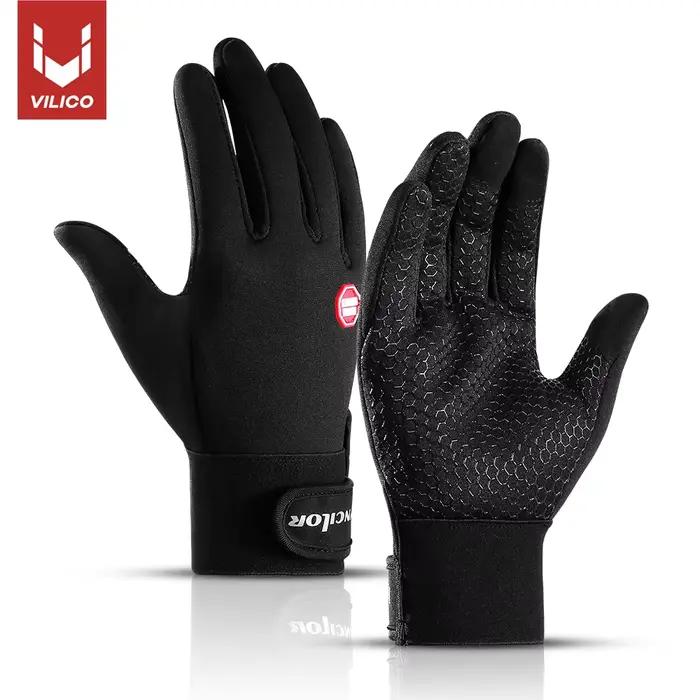 Gants de pêche d'hiver trois doigts exposés GL-112V - Chauffants et imperméables pour pêche au rocher