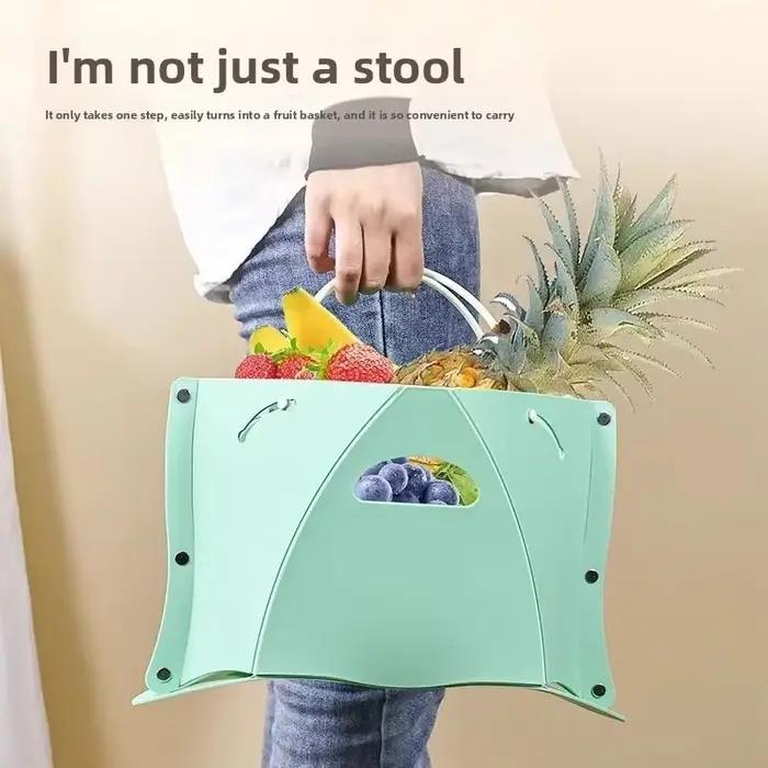 Tabouret pliant mini pêche camping rangement compact pour jardin plage transport
