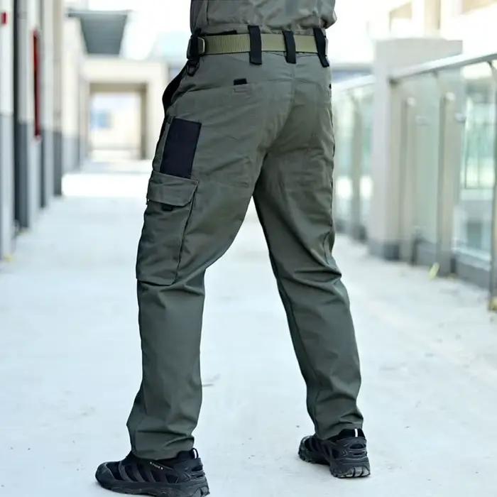 Pantalon de travail tactique homme nouvelle collection - Pêche outdoor imperméable multi-poches résistant