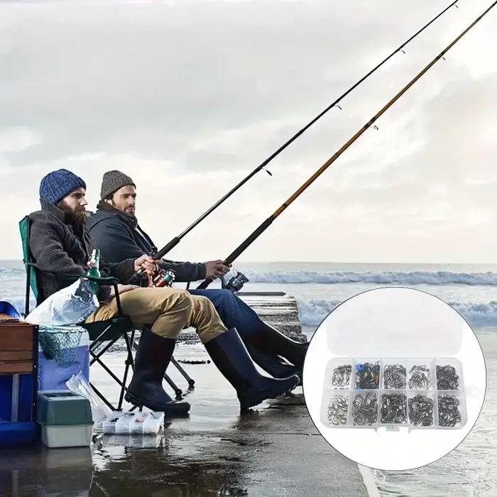 Set 115 connecteurs pêche quick change spinner émerillons rapides accessoires montages complets