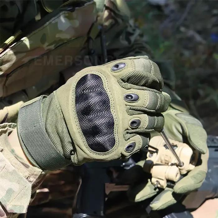 Gants tactiques Emersongear doigts complets pour pêche sportive et activités outdoor