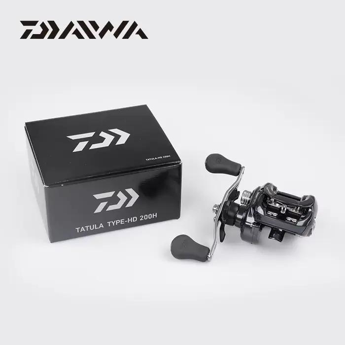 Moulinet baitcast Daiwa Tatula HD 7+1BB pour pêche en mer - Rapport 6.3/7.3 et traînée 6kg